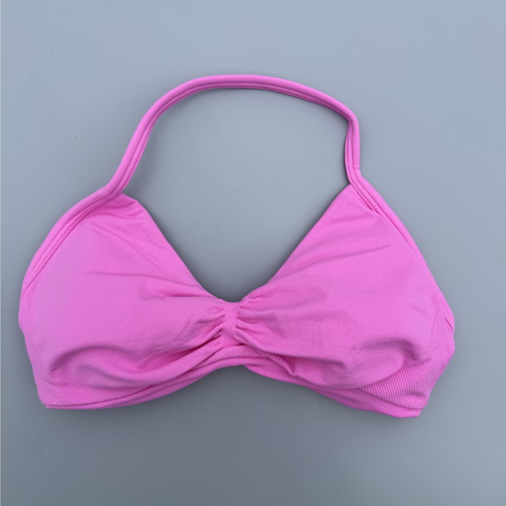 Strappy Bra Gym Top Women High - Sports Bra Racerback ulasan dan harga