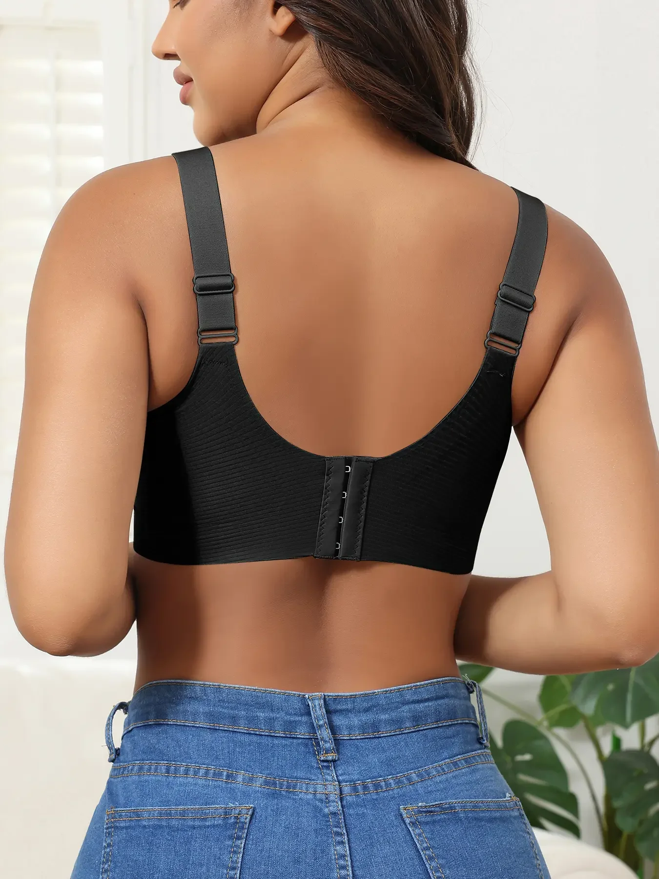 EssElegance FZ 2/4PCS Ribbed P - Full Coverage Bra ulasan dan harga